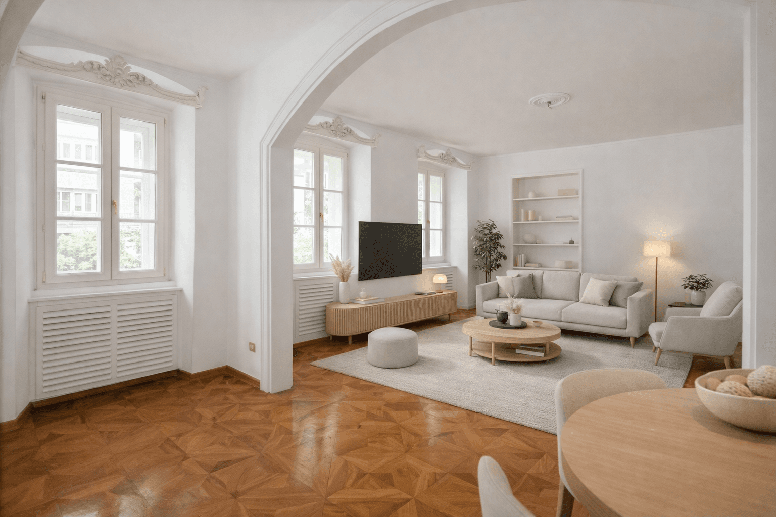 Immagine 1 | Affascinante trilocale in centro - La Rue Immobiliare