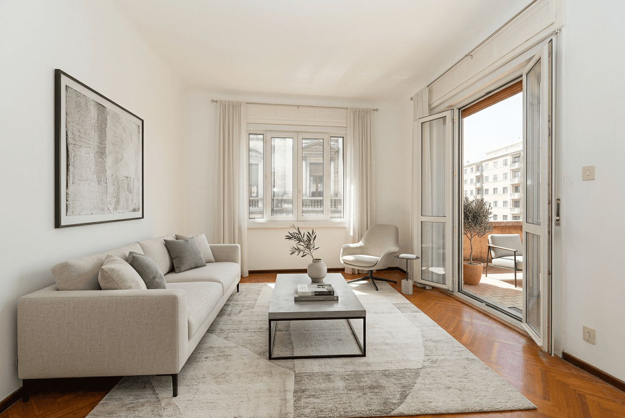 Immagine 25 | Esclusivo trilocale con terrazzo abitabile di 60 mq in zona centrale - La Rue Immobiliare