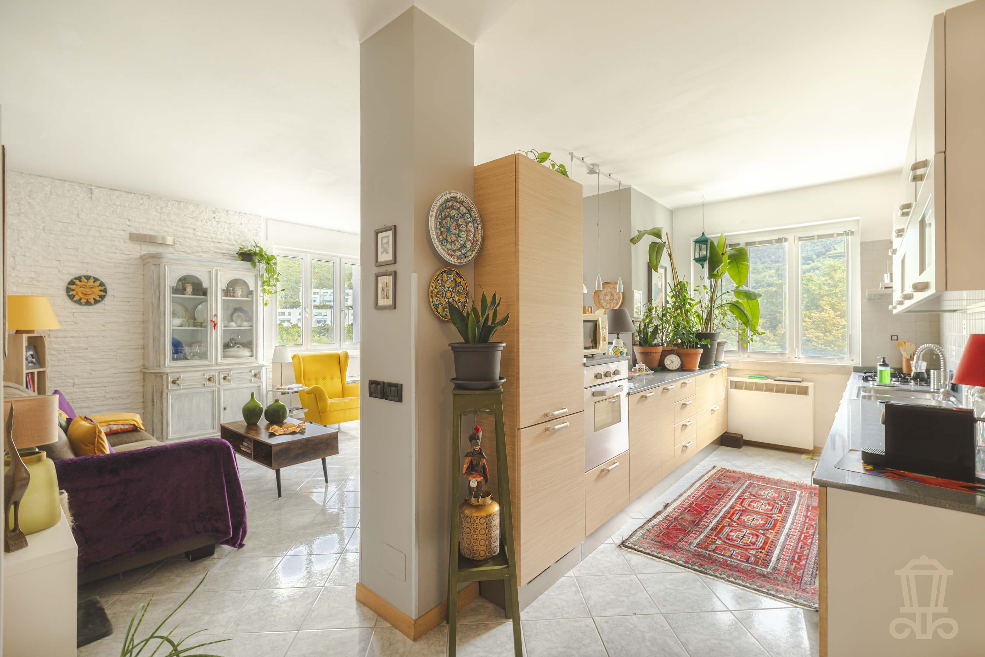 Immagine 8 | Elegante trilocale con vista panoramica : monte, verde e mare. - La Rue Immobiliare